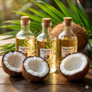 Kobbari nune ( Coconut oil )