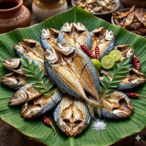 DRY Kanaganthalu fish ( Dry Indian mackerel )