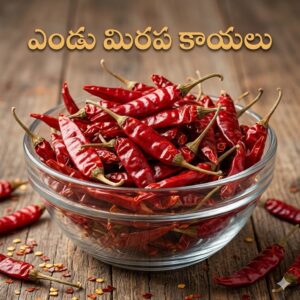 Endu mirapa kayalu ( Dry Red chillies )