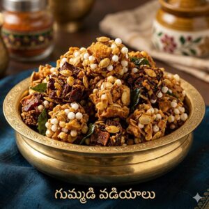 Gummadi vadiyalu / Ash Gourd Fryums / Pumpkin Fryums