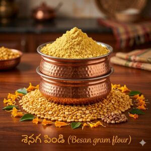 Senaga pindi ( Besan gram flour )