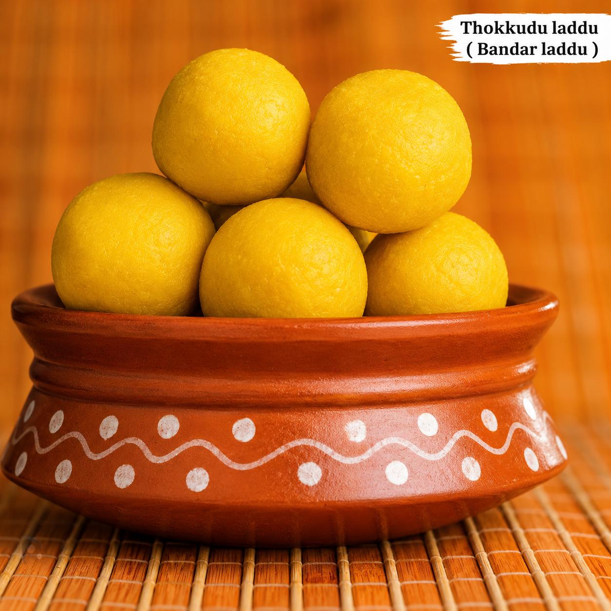 Thokkudu Laddu / Bandar laddu