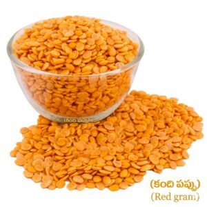 Kandi pappu ( Red Gram )